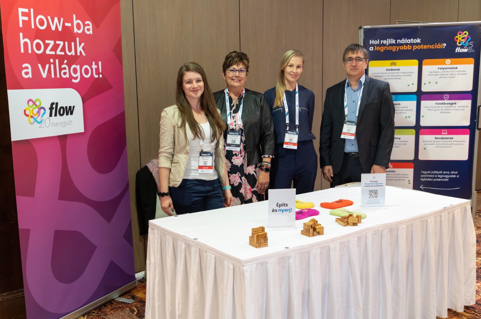 Flow Consulting Kft. standja az Építőipar Summiton