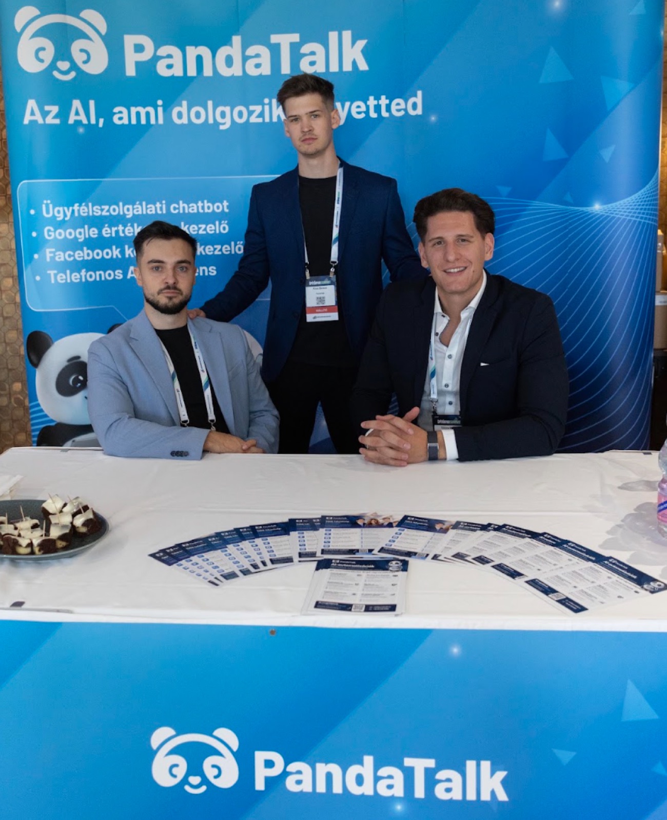 PandaTalk standja az Építőipar Summit 2026 kiállításán