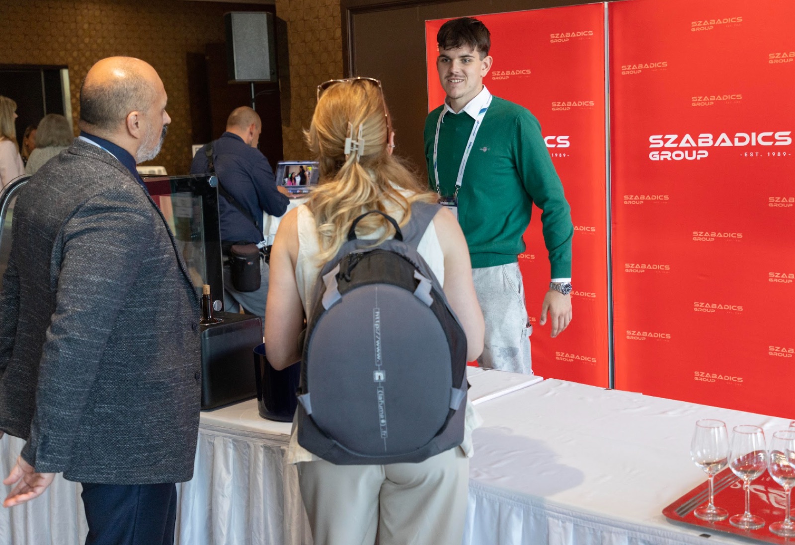 SZABADICS Építőipari Zrt. standja az Építőipar Summiton